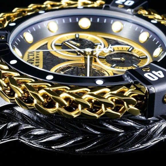 SALE! 56mm Swiss Made Gold Bolt Watch! 2k retail - Picture 4 of 5